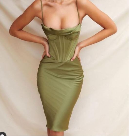 myrna satin corset midi dress House of CB | Dresses | New House Of Cb Myrna Tangerine Satin Corset Midi Dress Medium