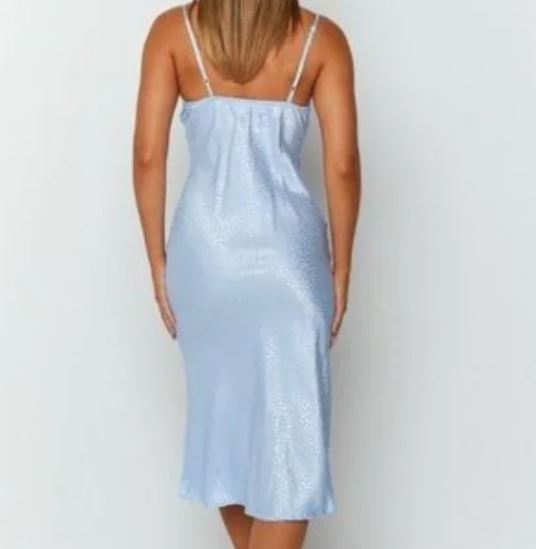 Milky Way Midi Dress Blue (L)