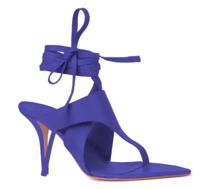 Silvia Tcherassi Domenico Heels Violet (SZ 41) - Main Image