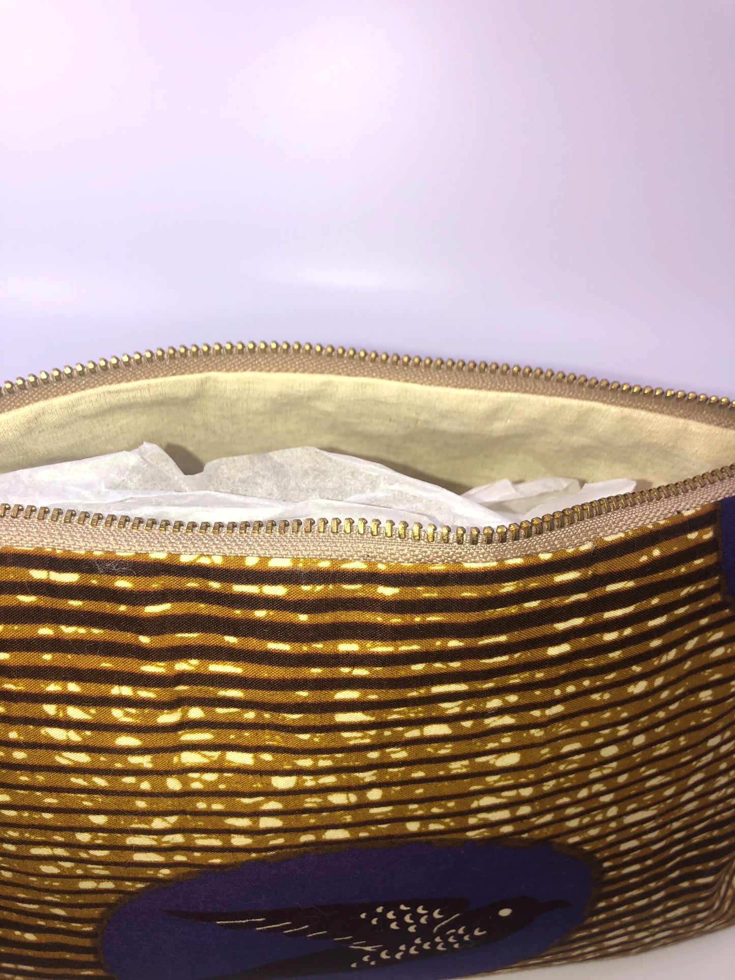 Fly High Luxe Makeup Bag/Clutch