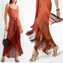 Load image into Gallery viewer, CULT GAIA Natalia Metallic Maxi Dress (L)