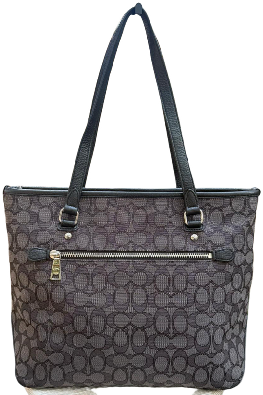 Coach Signature Monogram Tote