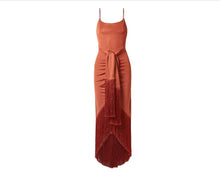Load image into Gallery viewer, CULT GAIA Natalia Metallic Maxi Dress (L)