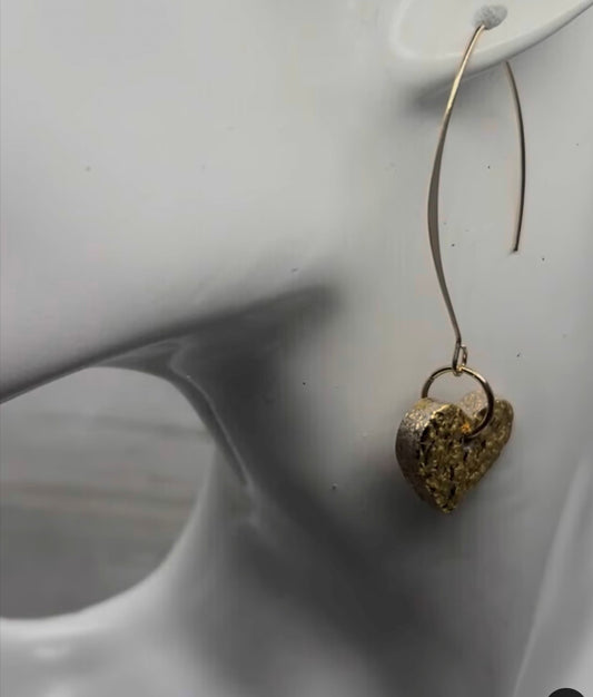 IKONglow Heart of Gold Earrings