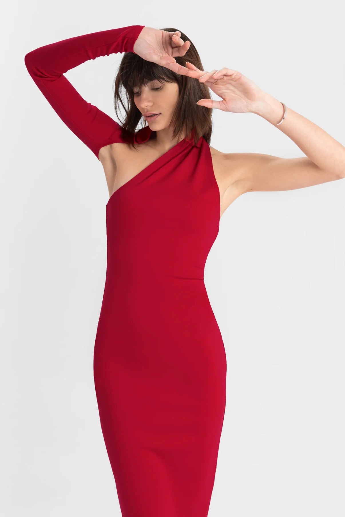 marcella one shoulder dress Marcella NY Manhattan One Shoulder Gown by Marcella NYC
