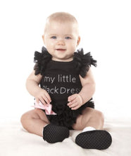 Load image into Gallery viewer, Baby My Little Black Dress Onesie (0-6 Months)