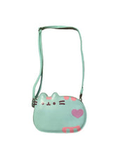 Load image into Gallery viewer, Pusheen Green Crossbody bag
