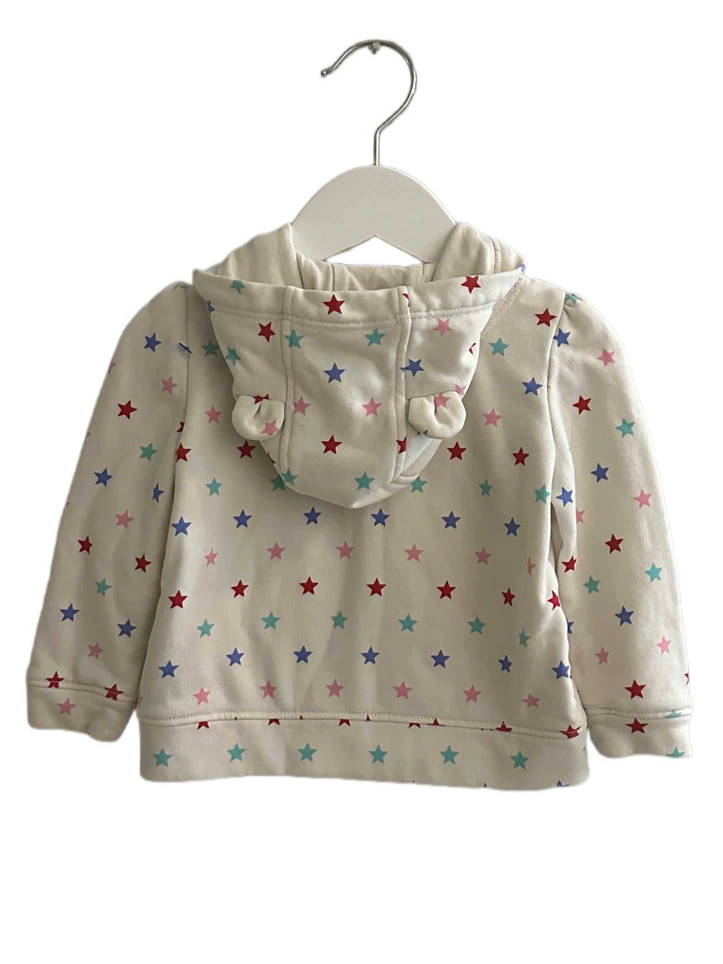 BABY GAP STARS HOODIE (SZ 12-18 months)