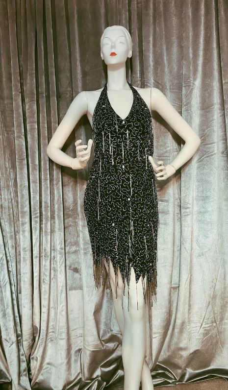 Niteline Vintage Beaded Dress 8 elleandava Niteline Vintage Beaded Dress 8 elleandava