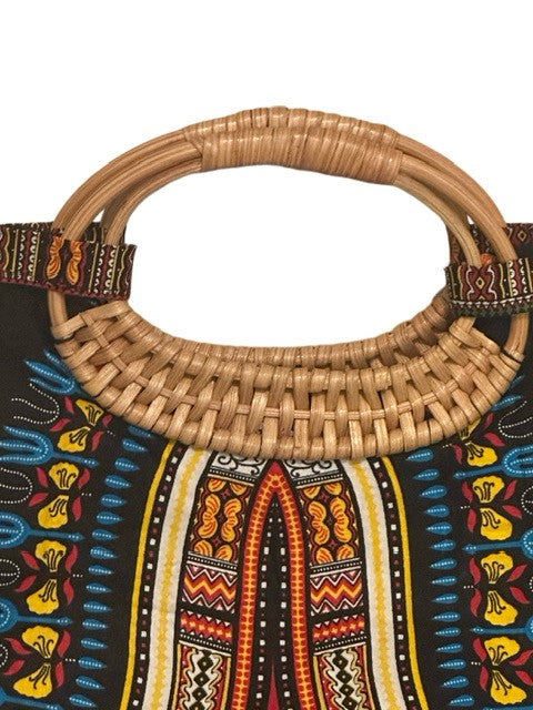 African Traditional Print Tote
