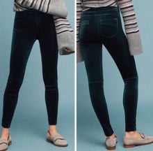 Cargar imagen en el visor de la galería, Anthropologie Sanctuary Velvet Legging (SZ M)