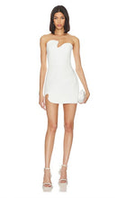 Load image into Gallery viewer, AMANDA UPRICHARD Strapless Puzzle Mini Dress (XL)