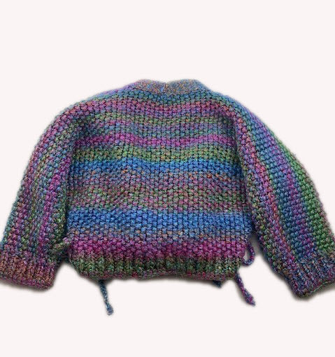 CROPPED KNIT TOP (SZ 2-3T)