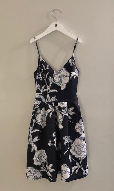 SOPRANO BLUE FLORAL DRESS (SZ XS)