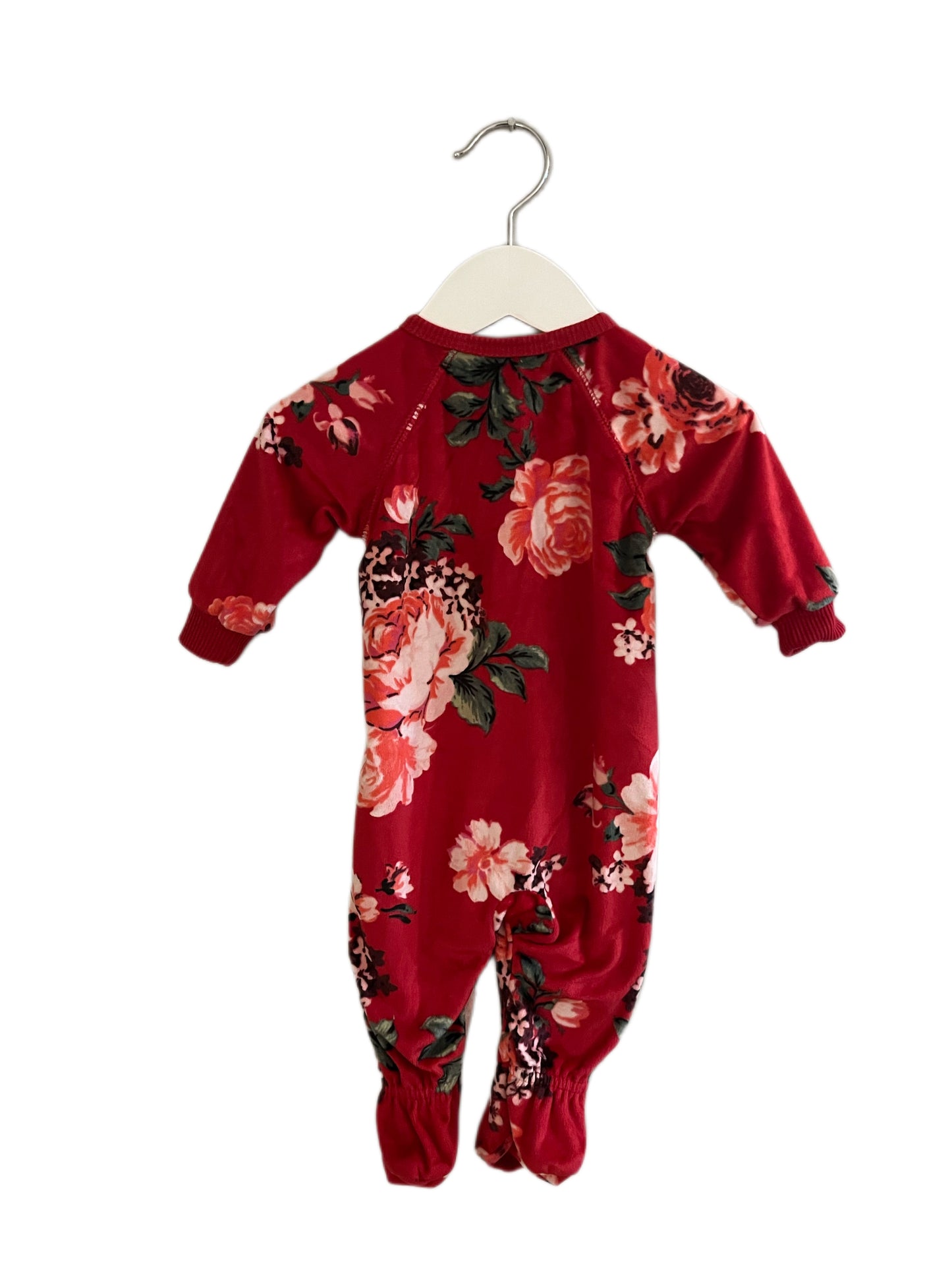 FLORAL CHILDREN'S PLACE ONESIE (SZ 0-3 months)