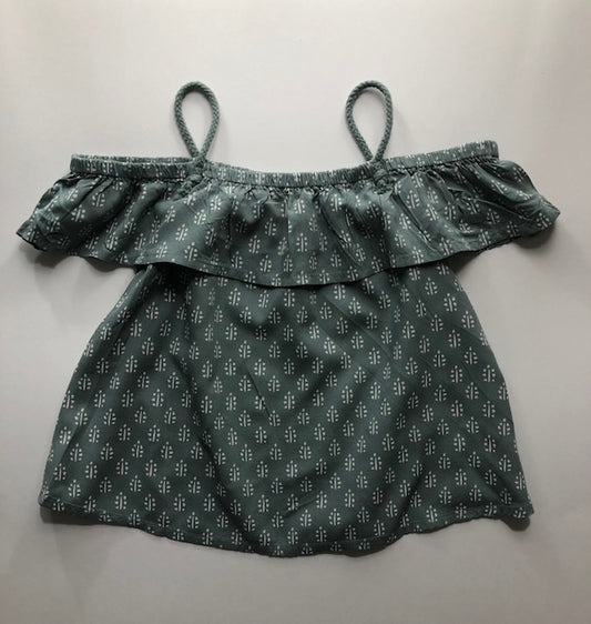 NWT GREEN OLD NAVY TOP (SZ 4T)