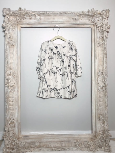 BABYGAP FAWN DRESS (SZ 3Y)