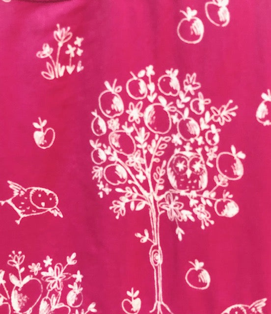 BURGUNDY BABYGAP DRESS (SZ 5Y)