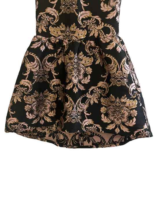CHILDREN'S PLACE BROCADE HOLIDAY DRESS (SZ 6)