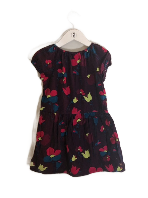 TEA FLORAL CORDUROY DRESS (SZ 5)