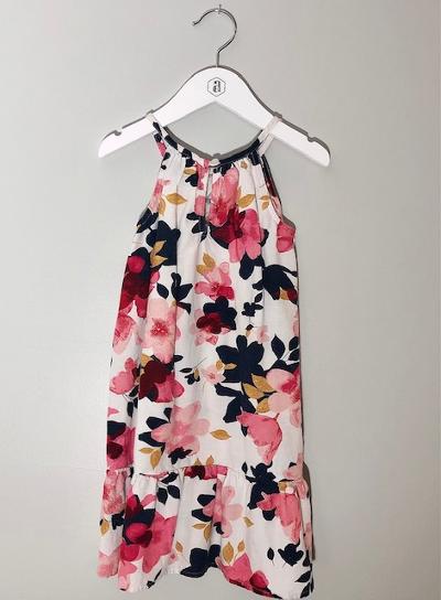 FLORAL OLD NAVY DRESS (SZ 5T)
