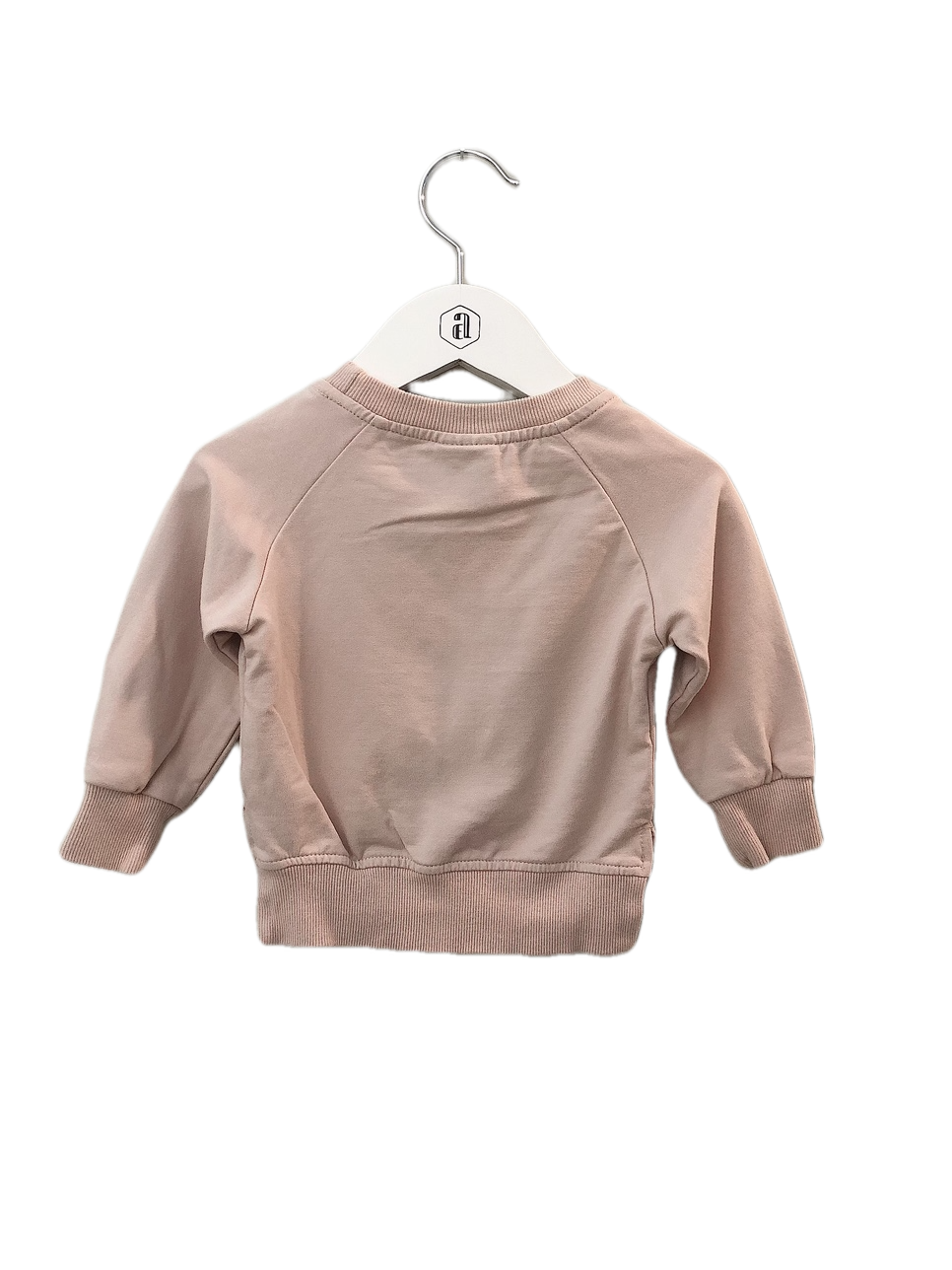 LITTLE BIPSY PINK PULLOVER (SZ 3-6M)