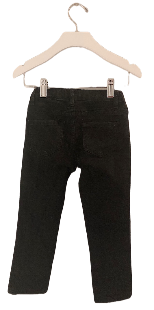 THE CHILDREN'S PLACE BLACK SKINNY JEANS (SZ 4T)