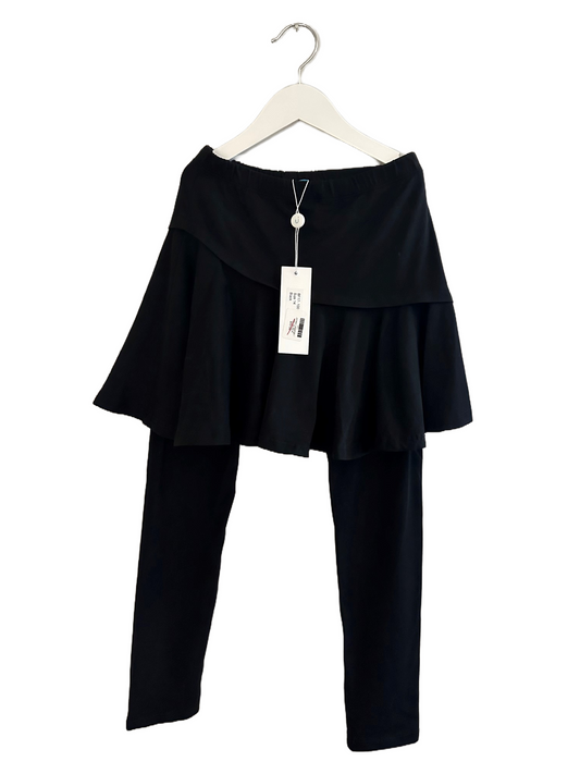 BLUBYBLU JERSEY LEGGINGS W/ SKIRT (SZ 14)