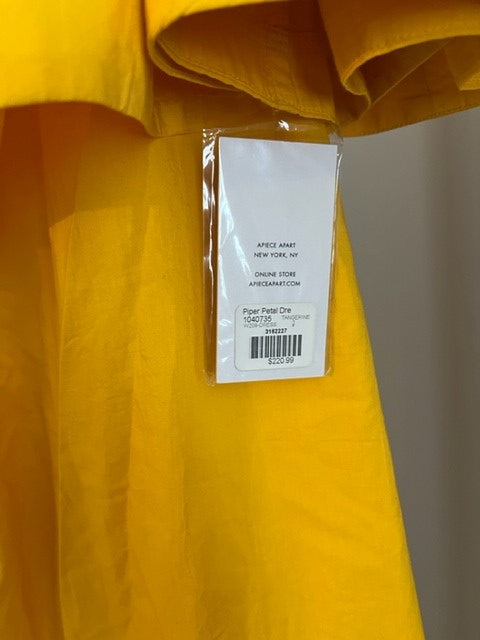 APIECE APART PIPER PETAL DRESS (SZ M)
