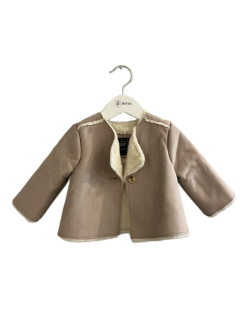 BABY GAP SHEARLING JACKET (SZ 6-12 MONTHS)