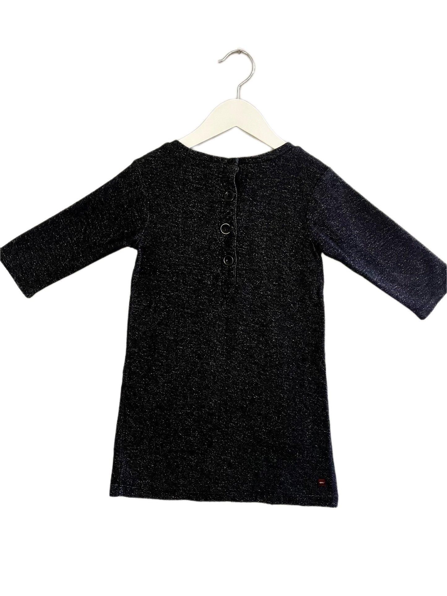 TEA BLUE GLITTER DRESS (SZ 6)