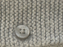 Cargar imagen en el visor de la galería, Janie and Jack Baby Girl Grey Cable Knit Cardigan ( 6-12M)
