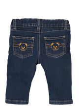 Load image into Gallery viewer, MOSCHINO BABY DENIM PANTS (SZ 3-6 MONTHS)
