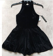 Load image into Gallery viewer, Miss Behave Safira Black Romper (SZ 14)
