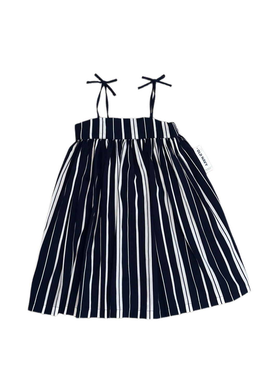 NWT OLD NAVY STRIPED DRESS (SZ 5T)