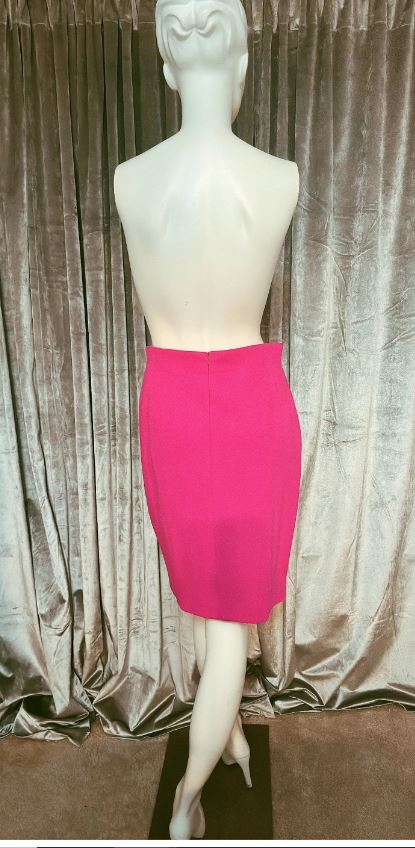 Vintage Escada Wool Hot Pink Skirt Suit 36/S – elleandava