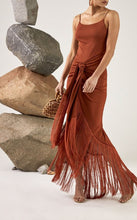 Load image into Gallery viewer, CULT GAIA Natalia Metallic Maxi Dress (L)
