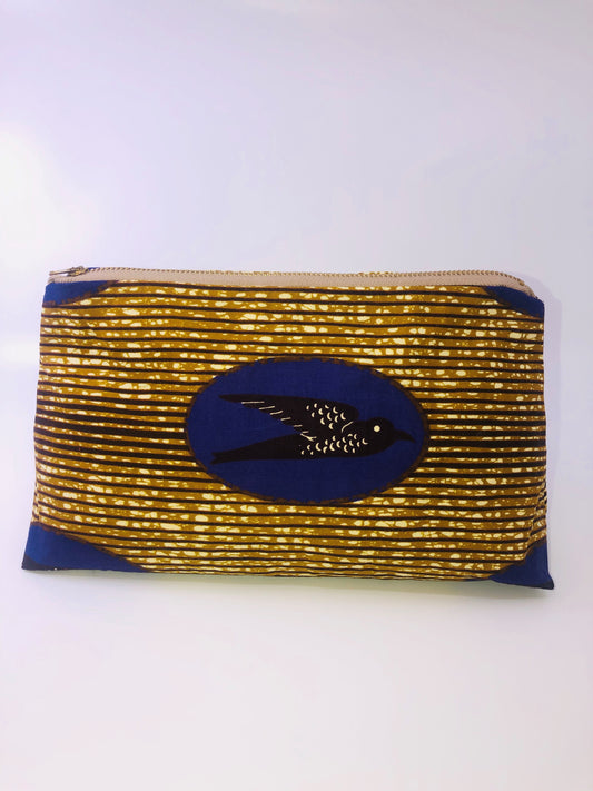 Fly High Luxe Makeup Bag/Clutch
