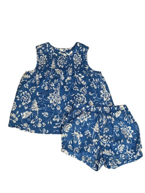 TEA COLLECTION FLORAL SET (SZ 2T)