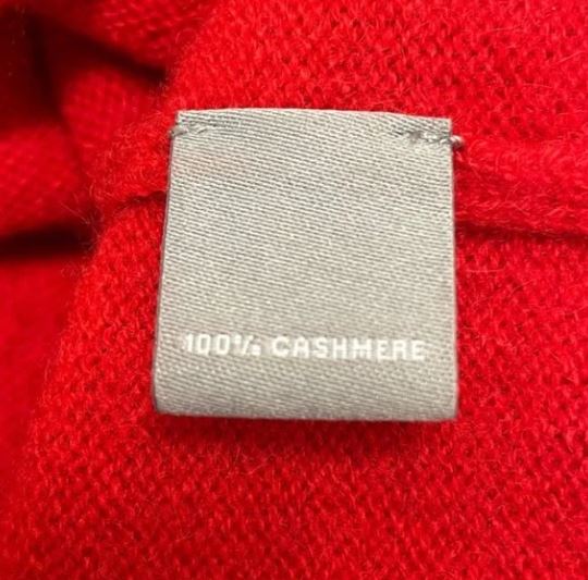 Red Cashmere Sweater Dress (SZ M)