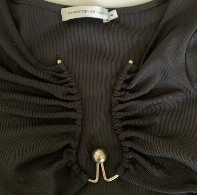 Christopher Esber Crop Top (SZ 6)