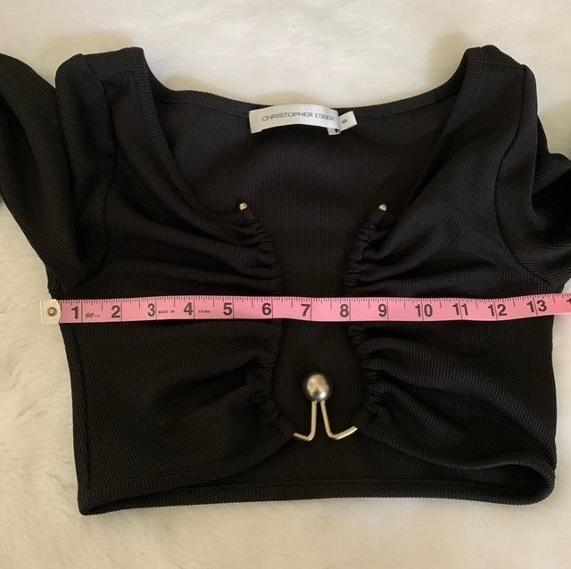 Christopher Esber Crop Top (SZ 6)