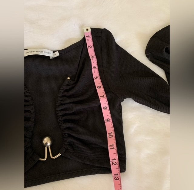 Christopher Esber Crop Top (SZ 6)