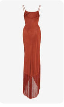 Cargar imagen en el visor de la galería, CULT GAIA Natalia Metallic Maxi Dress (L)
