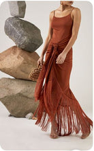 Load image into Gallery viewer, CULT GAIA Natalia Metallic Maxi Dress (L)
