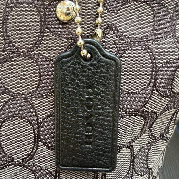 Coach Signature Monogram Tote