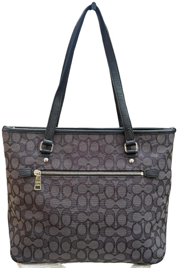 Coach Signature Monogram Tote