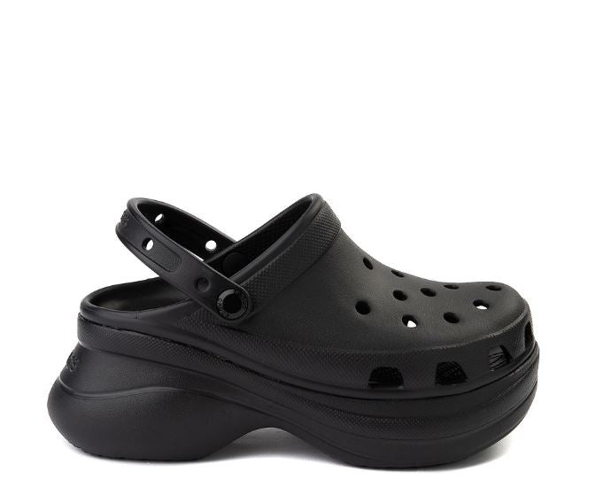 Womens Crocs Classic Bae Platform Clog - Black (SZ 9)