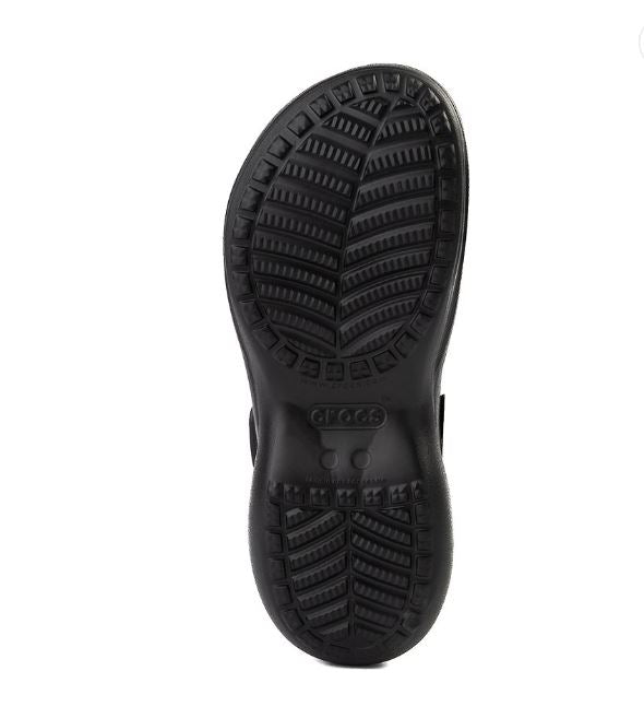 Womens Crocs Classic Bae Platform Clog - Black (SZ 9)