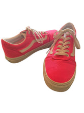 Load image into Gallery viewer, VANS Hot Pink Low Top Sneakers (SZ 4)
